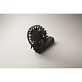 Portable foldable fan, black