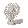 Portable foldable fan, white