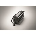 Portable radio with LED torch, black