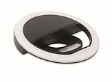 Portable selfie ring light