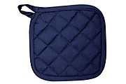 Pot Holder, 100% cotton, heat resistant. 21 x 21 cm. Navy