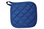 Pot Holder, 100% cotton, heat resistant. 21 x 21 cm. Royal Blue