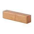 Power bank 2200 mAh in Bamboo case. Capacity for smartphone use, out put current DC5V/1A.