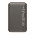 Power bank 5000 mAh, stone grey