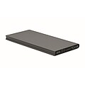 Power bank 8000 mAh, titanium