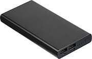 powerbank made from recycled aluminium 10.000 mAh, black