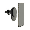 PowerCruze RCS rplastic 15W magnetic charging car holder, black