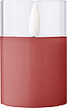 PP LED candle Serin, red