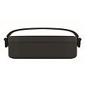 PP lunch box 800ml, black