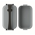 PP lunch box 800ml, petrol