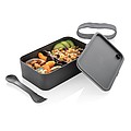 PP lunchbox with spork, anthracite