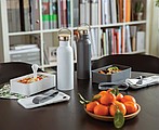 PP lunchbox with spork, anthracite
