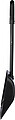 PP snow shovel Zaya, black