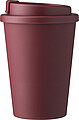 PP to go mug (350 ml) Gabriela, burgundy