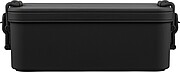 PP two-layer lunchbox Siena, black