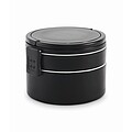 PP two-tier lunch box 950 ml, black