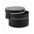 PP two-tier lunch box 950 ml, black