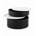PP two-tier lunch box 950 ml, black