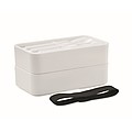 PP two-tier lunchbox