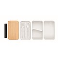 PP two-tier lunchbox