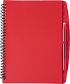 PP, wire bound notebook with 30 lined pages, scan app and pen. Blue ink.