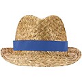 Pricus straw hat, royal blue