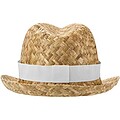 Pricus straw hat, white