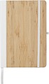 PU and bamboo notebook Dorita