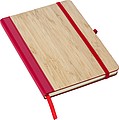 PU and bamboo notebook Dorita
