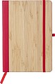 PU and bamboo notebook Dorita