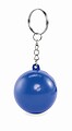 PU ball shape key ring, blue