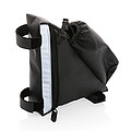 PU high visibility bike frame bag with bottle holder