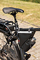 PU high visibility bike frame bag with bottle holder