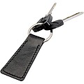 Puky recycled plastic keychain, solid black