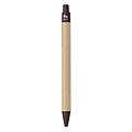Push ball pen coffee husk/ABS