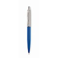 Push button pen in box, blue