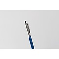 Push button pen in box, blue