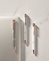 Push button pen