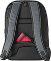 PVC backpack with anti-theft back pocket.