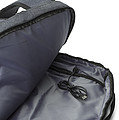 PVC backpack with anti-theft back pocket.