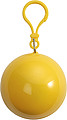 PVC poncho in a plastic ball Yellow