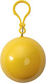 PVC poncho in a plastic ball Yellow