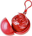 PVC Poncho in an ABS plastic ball with a snap hook attachment.