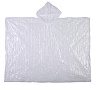 PVC Poncho in an ABS plastic ball with a snap hook attachment.