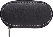 PVC pouch with metal manicure set