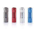 Quattro aluminium torch, silver