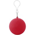 Rain poncho - red