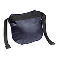 Rain poncho that folds into a belt bag