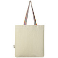 Rainbow 180 g/m2 recycled cotton tote bag 5L