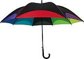 Rainbow umbrella